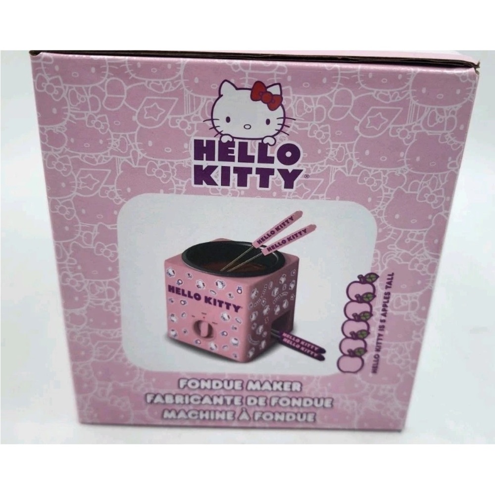 Hello Kitty Pink Fondue Set - Picture 2 of 3